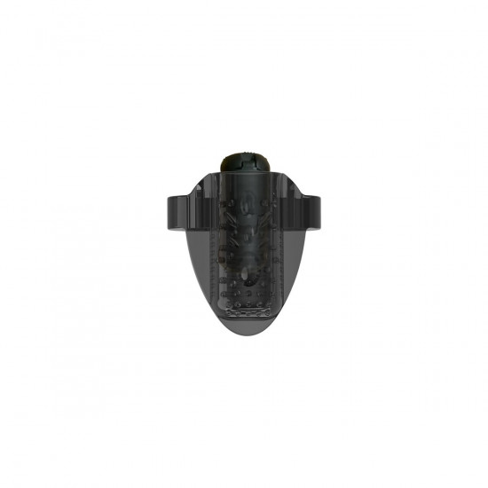 Barely Bare Strappy Harness Bra & Panty Plus Size Zwart