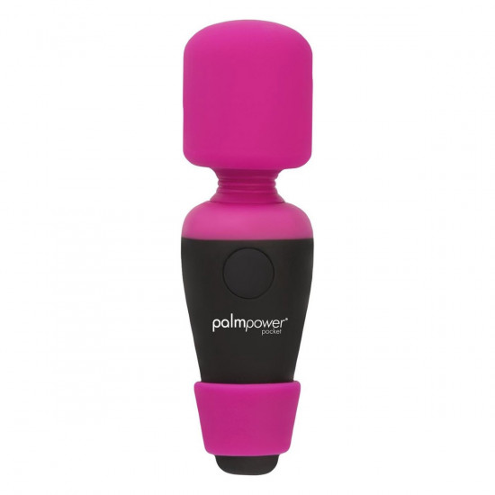 PalmPower Pocket Wand Mini Massager Roze/Zwart