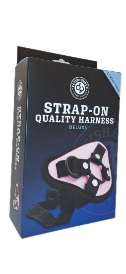 Fetish Store Strap-On Quality Harness Deluxe Roze