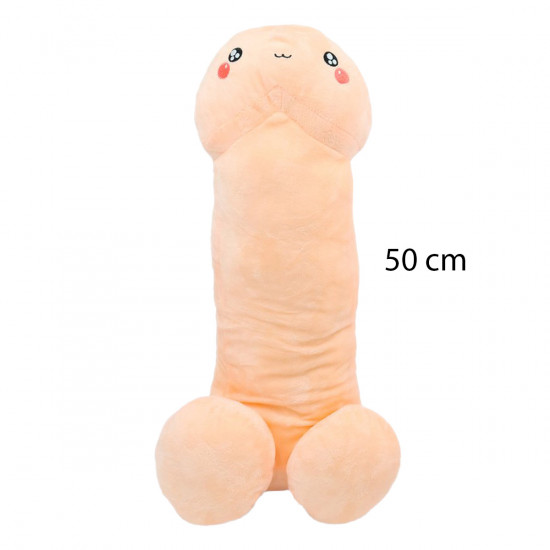 Douwe De Knuffel Piemel 50 cm Blank