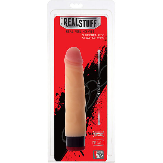 Super realistic vibrating cock 7 inch