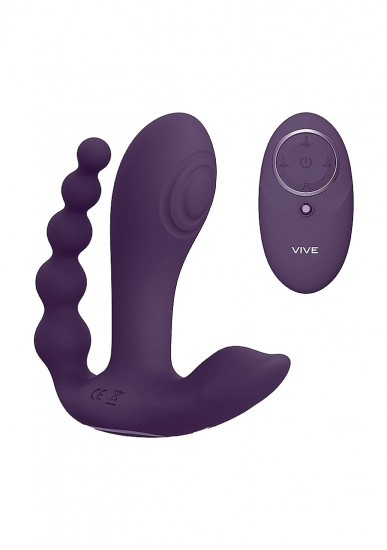 VIVE - Kata - Dubbele Penetratie Vibrator paars