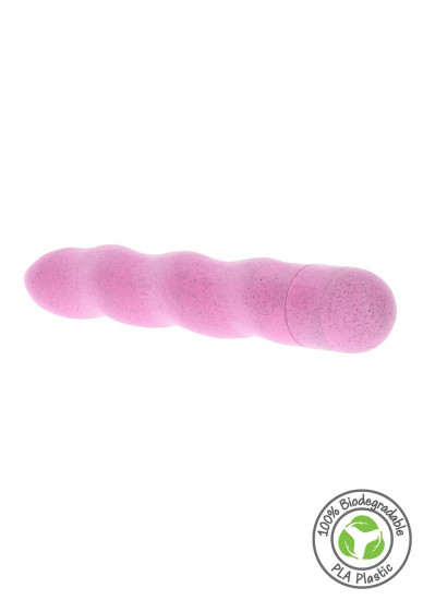 Organic Wave Green Fuck Pink Vibrator