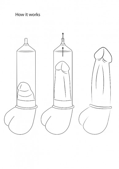 Automatische Cyber-Pomp met Masturbatiehuls