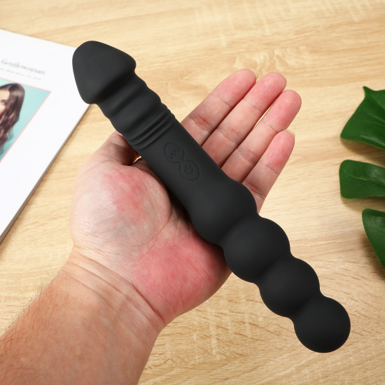 IVY Double Dipper Dual End Vibrator Zwart
