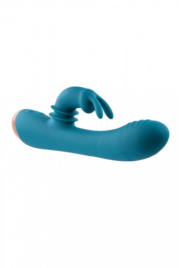 Shimmy And Shake Velvet Rabbit Vibrator turquoise