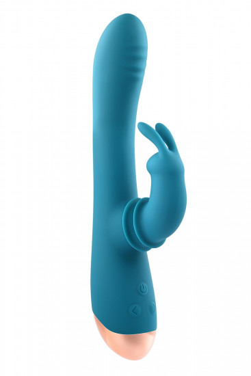 Shimmy And Shake Velvet Rabbit Vibrator turquoise