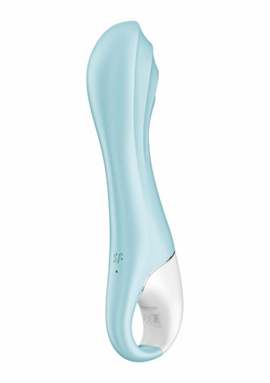 Satisfyer Air Pump 5 Opblaasbare Vibrator Lichtblauw