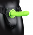 Ouch! Hollow Strap-On Twisted Glow In The Dark