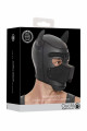 Ouch! Puppy Hood Masker Zwart