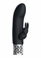 Royal Gems Dazzling Rabbit Vibrator Zwart