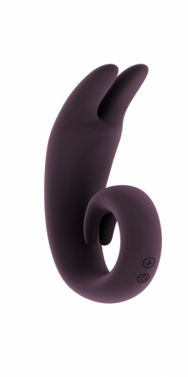 Mjuze The Lithe Bunny Dubbele Vibrator Paars