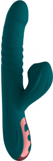 Suck Thrusting Vibrator Groen