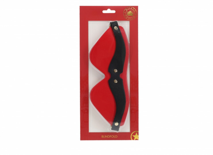 Ouch! Milan Masker Zwart/Rood