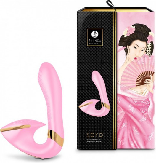 Shunga Soyo G-Spot Vibrator Licht Roze