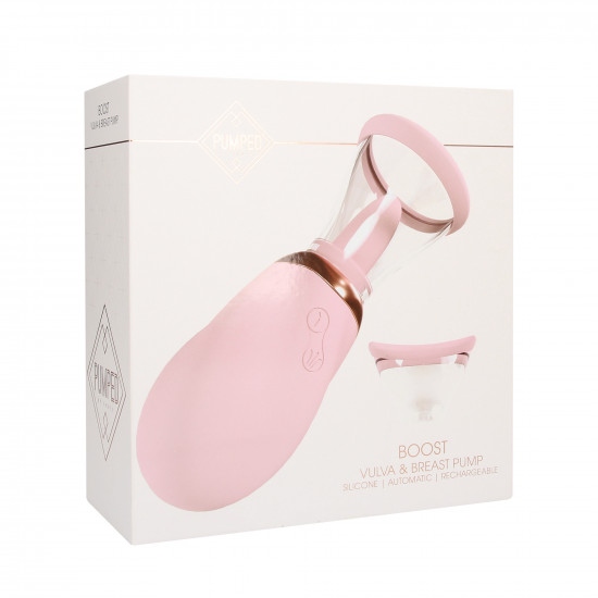Pumped Boost Vulva & Breast Pump Licht Roze