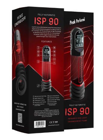 Peak Performa Fully Automatic ISP 90 Zwart / Rood