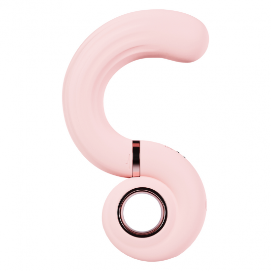 Loveline Tourner Vibrating Swirl Vibrator Licht Roze