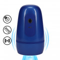 Pumped Vibrobator Masturbator Pump Metallic Blue