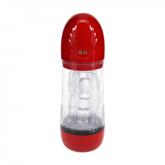 Pumped Sonicpull Masturbator Pump Metallic Red