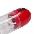 Pumped Sonicpull Masturbator Pump Metallic Red