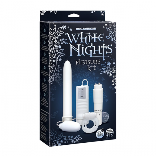 Doc Johnson White Nights Pleasure Kit Koppels