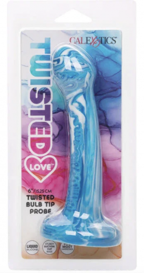Calexotics Twisted Bulb Tip Probe Blauw