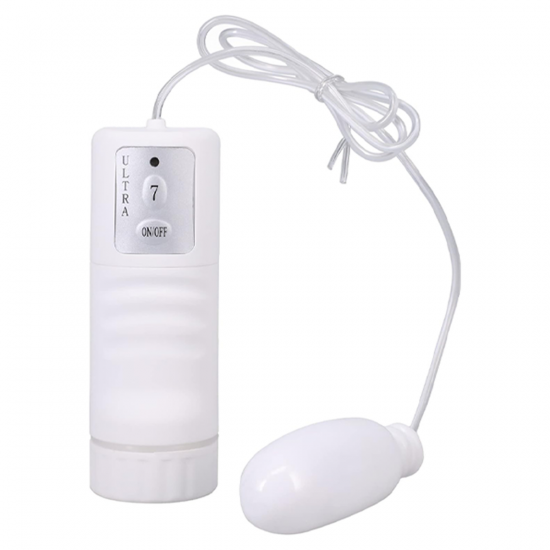 Doc Johnson White Nights Bullet And Controller Wit