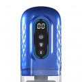 Pumped Vortex Masturbator Pump Metallic Blue