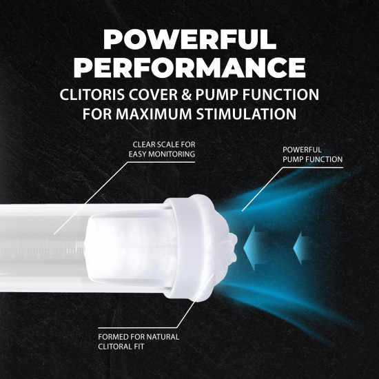 Pumped Hyperlift Masturbator Pump Metallic Red