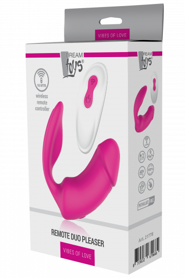 Dreamtoys Remote Duo Pleaser Roze