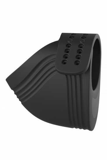 Ramrod Adjustable Vibrating Cockring With Remote