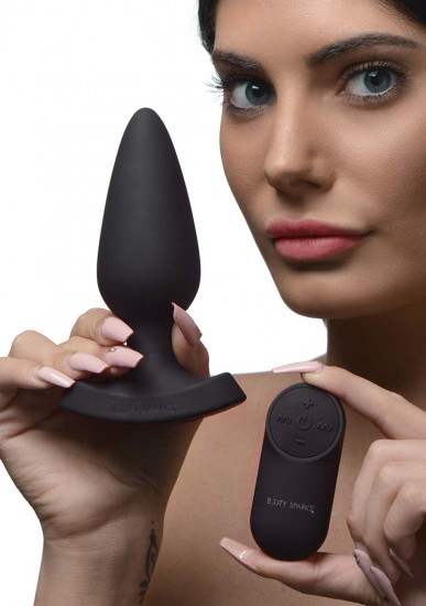 Booty Sparks Heart Laser Buttplug