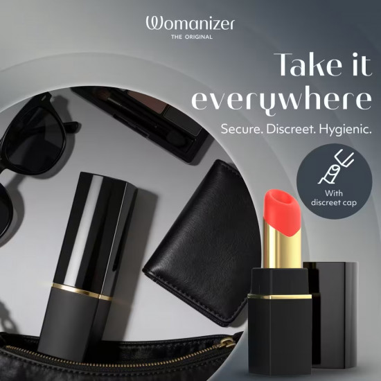 Womanizer - Beauty Zwart – Lipstick Luchtdruk Vibrator