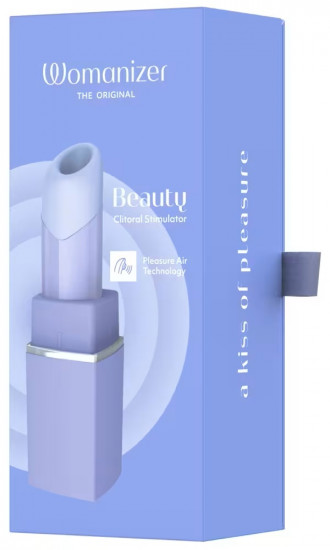 Womanizer - Beauty Lila – Lipstick Luchtdruk Vibrator