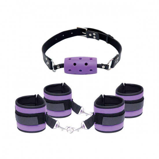 Fetish Purple Pleasure Bondage Set