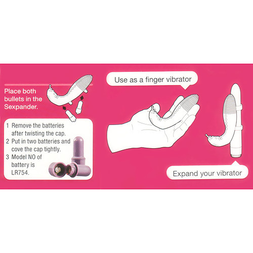 Sexpander Stimulator Blauw