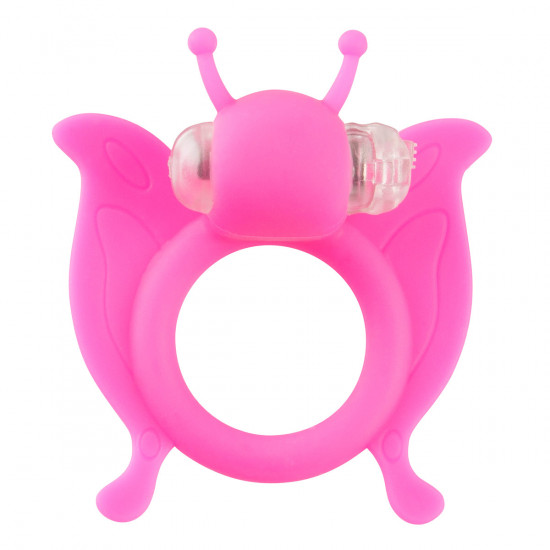 Butterfly Ring Cockring Roze