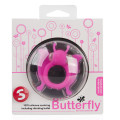 Butterfly Ring Cockring Roze
