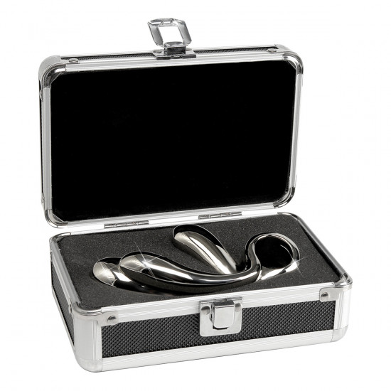 Metal Worx Double Trouble Dong Zilver