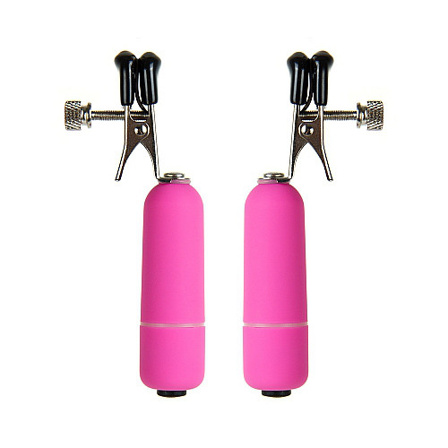 Ouch! Vibrating Nipple Clamps Tepelklemmen Roze