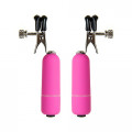Ouch! Vibrating Nipple Clamps Tepelklemmen Roze