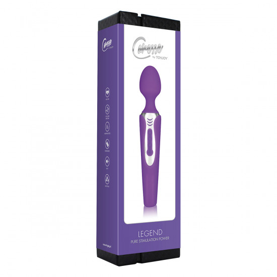 Caresse Legend Massage Vibrator Paars