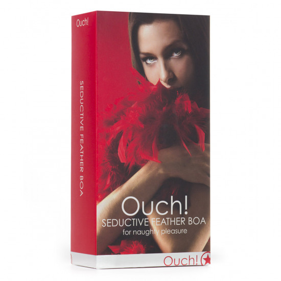 Seductive Feather Boa Rood