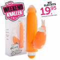 Funky Bunny Vibrator Oranje