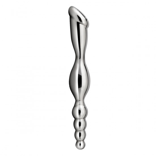 Metal Worx Slim Fave Dildo Zilver