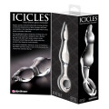 Icicles No. 13 Glazen Buttplug Transparant