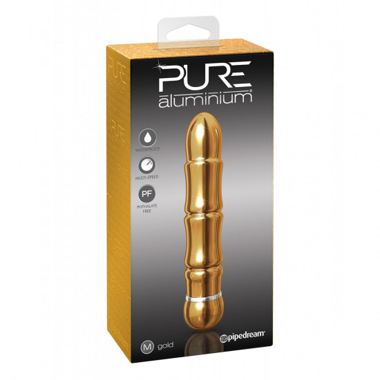 Pure Aluminium Vibrator Medium Goud
