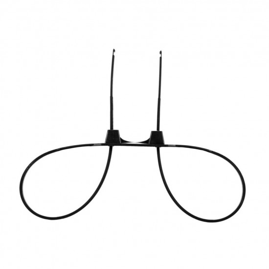 Zip Tie Handboeien Zwart