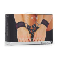Ouch! Velcro Hand- & Enkelboeien Set Zwart